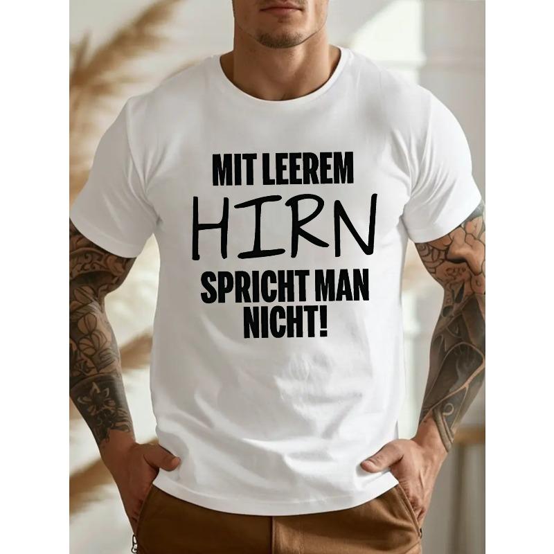 Fun German Crinkle Plus Size Men s T-Shirt S белый