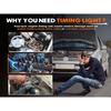 Motor Timinglicht met Toerenteller Timinglicht Automotive 12V voor 2- en 4-takt Benzinemotor voor Oude Klassieke Auto's KZYEE KT60