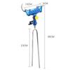 360Degree Rotatable Adjustable Fishing Rod Holders Self-Locking Fish Pole Bracket Ground Bank Fishing Rod Rack Stand Fish Pole Holder