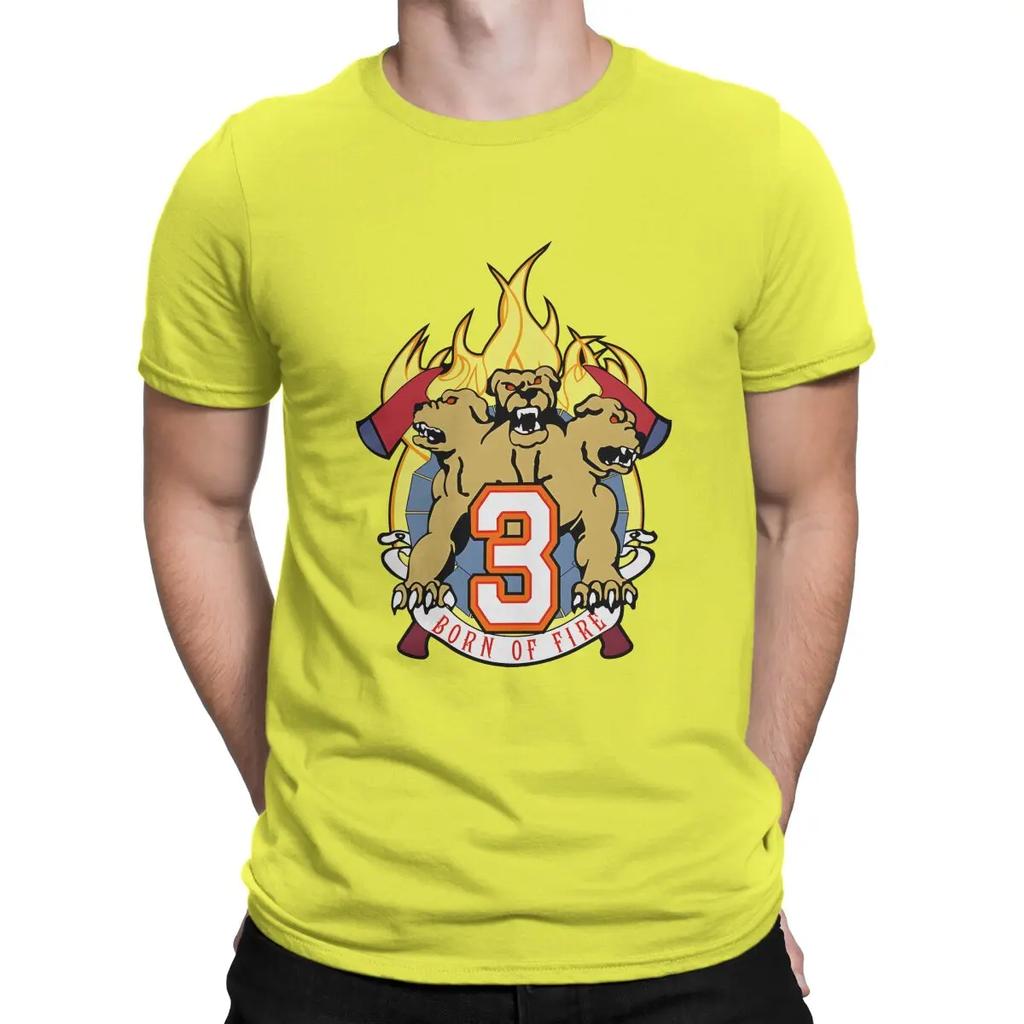 SQUAD 3 T Shirt Chicago Fire Casual Tee Shirt Short Sleeve Round Collar T-Shirt Cotton 4XL 5XL Clothes Unisex
