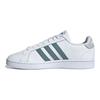 adidas Scarpe da Ginnastica Uomo Grand Court Bianco Verde Cloud-White Grigio FY8197