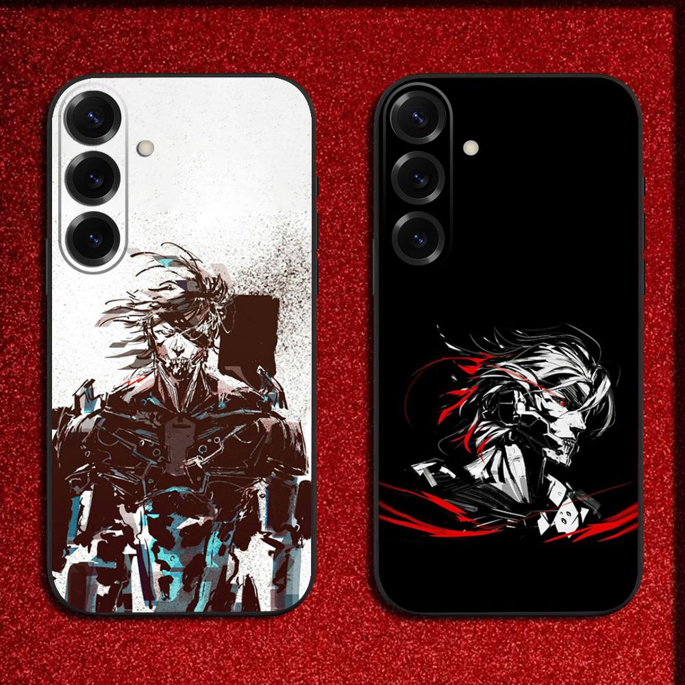 Metal Gear S-Solid Game Phone Case For Samsung S25,S24,S21,S22,S23,S30,Ultra,S20,Plus,Fe,Lite,Note,10,9,5G Black Cover