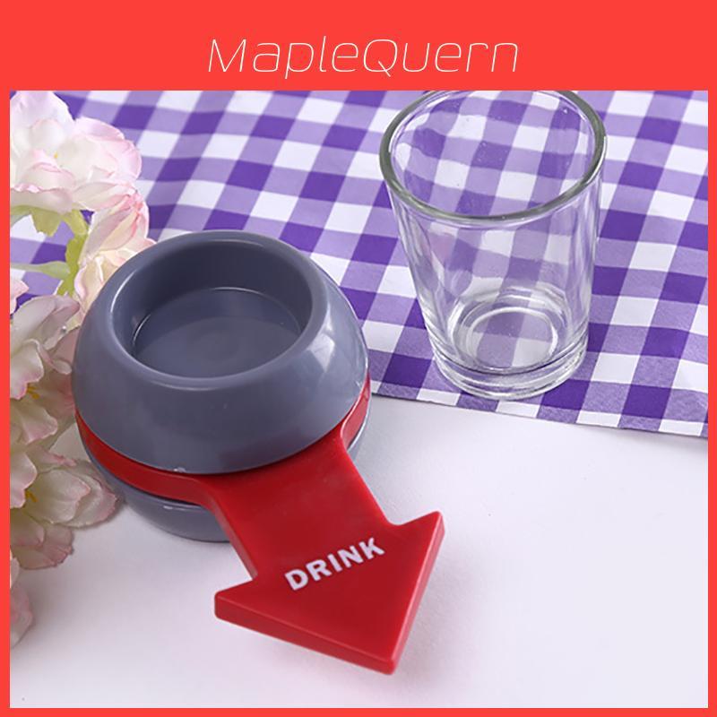 Spin The Shot Novelty Drinking Game Featuring A Fun Spinning Arrow Shot Glass