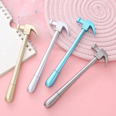 Graffiti Stationery Hammer Shape Students Imitation Metal Signature Pen Neutral Pen Gel Pens