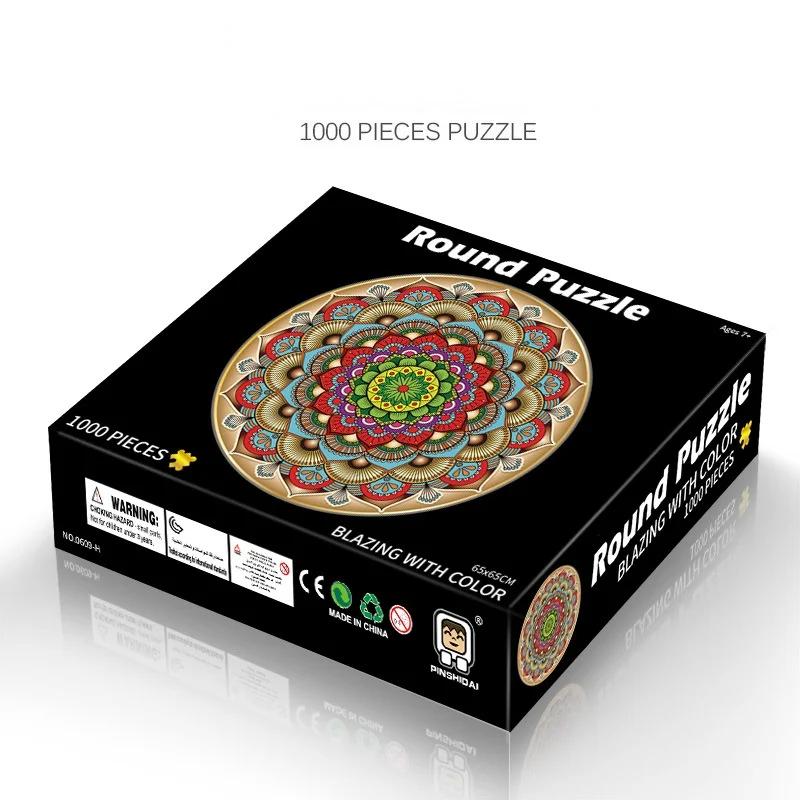 1000 Pieces Jigsaw Puzzle for Adults Challenge High Difficulty Large-sized Puzzle Toys Can Be Used As Home Mural Decoration Gift