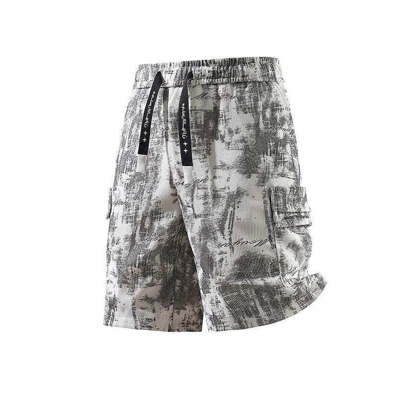Summer Shorts Men s Five Point Sports Pants Solid Color Pants Men s Casual Pants 2XL