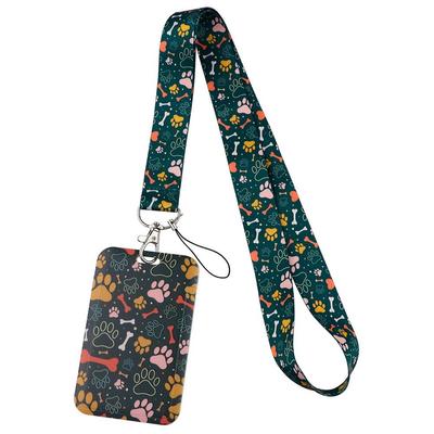 Süße Schulbedarf Schlüsselanhänger Handy-Lanyard Aufhängeseil Schlüsselhalter Tiere Lanyards Ausweishalter Nackenband Lanyards Ausweishalter