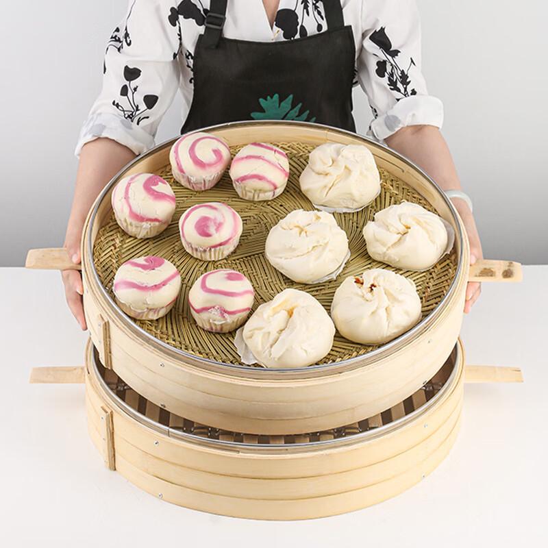 Large Commercial Round Bamboo Steamer