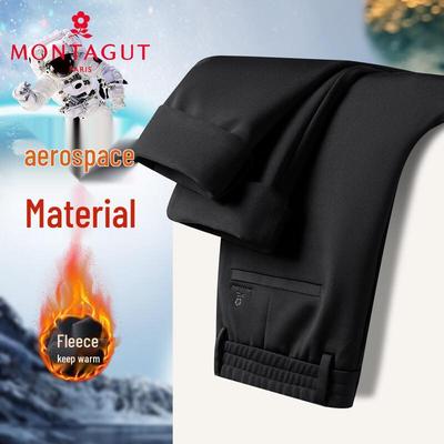 MONTAGUT Pánské pohodlné ležérní kalhoty s izolací z aerogelu