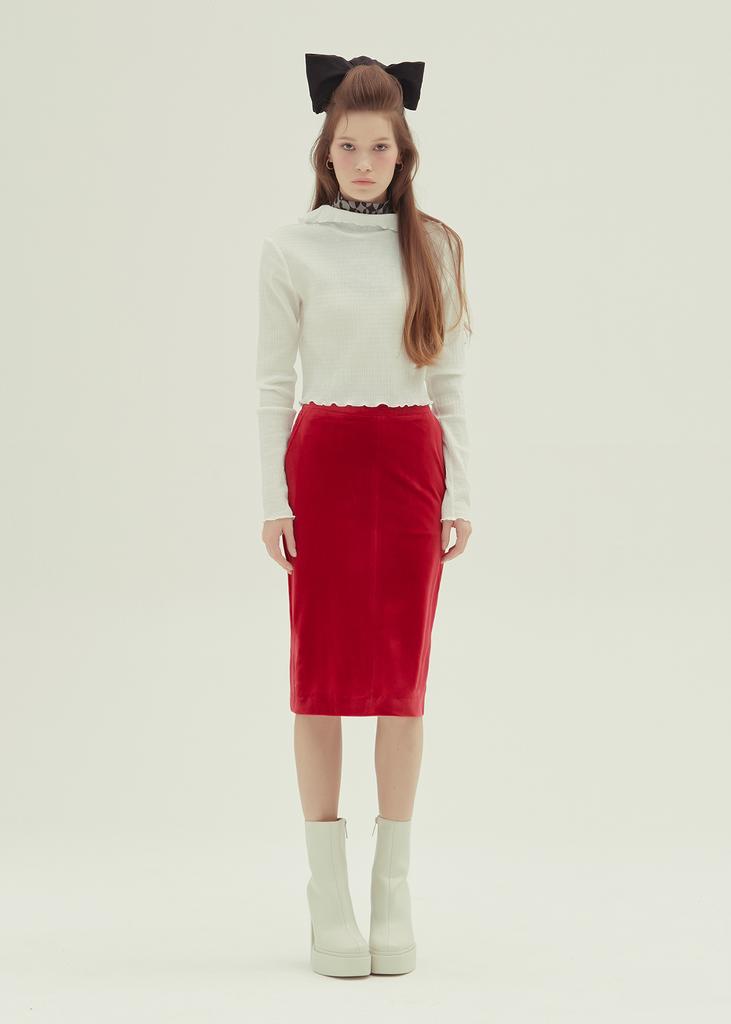 Epeuem9102 Romantic Pleats_White