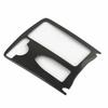 For Benz E-Class Cover Trim Console Shift Water Cup Steel Carbon Fiber 2010-2013