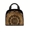 Mandala Lunch Bags, Insulated Tote Bag , Portable Tote  Ice Bags, Multi-Purpose Lunch , Insulated for M