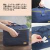 At First Portable Diaper Storage Star Quilt AF1550 Case, Navy,