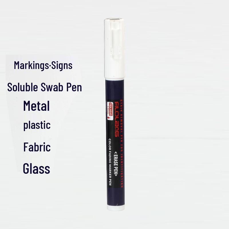 Feiluo Lang MK-3801 Soluble Erasable Pen for Metal, Glass, Fabric, and Smooth Paper