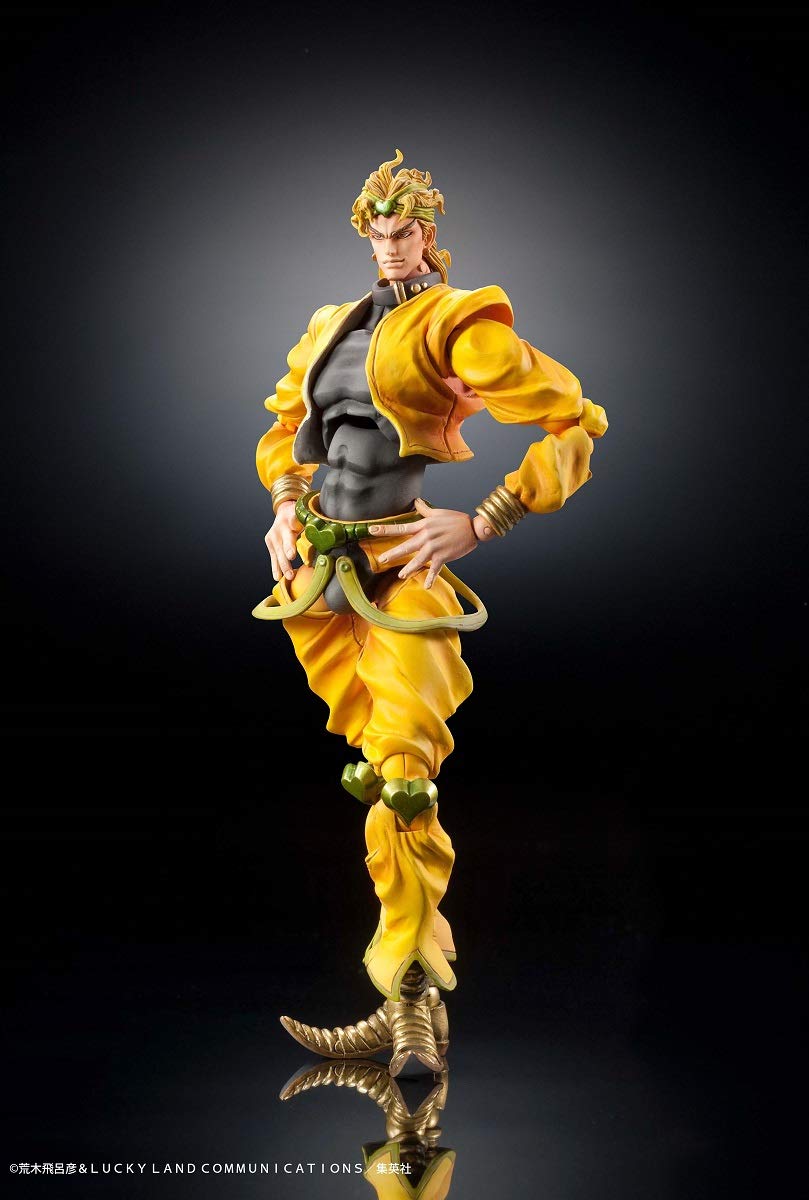 

Super Action Statue JoJo s Bizarre Adventure Часть 3 ДИО Приблизительно 160 мм ПВХ и АБС и Нейлон Окрашенная Подвижная Фигурка