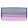 High Speed Burs Holder 30 Holes Dustproof High Temperature Portable Dental Bur Holder Box with Cover for Dental Clinics