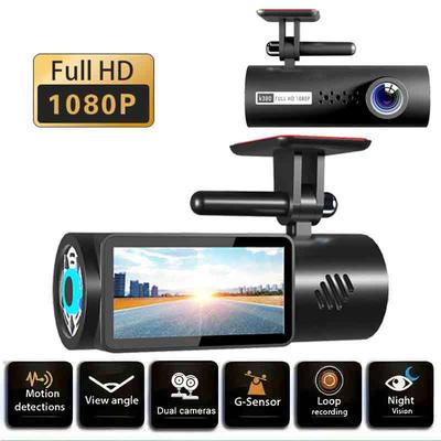 Neue Auto-Dashcam mit WLAN und Smartphone-Konnektivität, Hochauflösende Nachtsicht, Dual-Recording DVR-Rekorder
