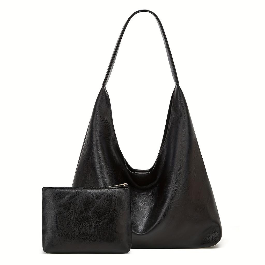 New Tote Bag 100 Hand Bill of Lading Shoulder Women's Bag Retro Simple Large Bag Tote Bag