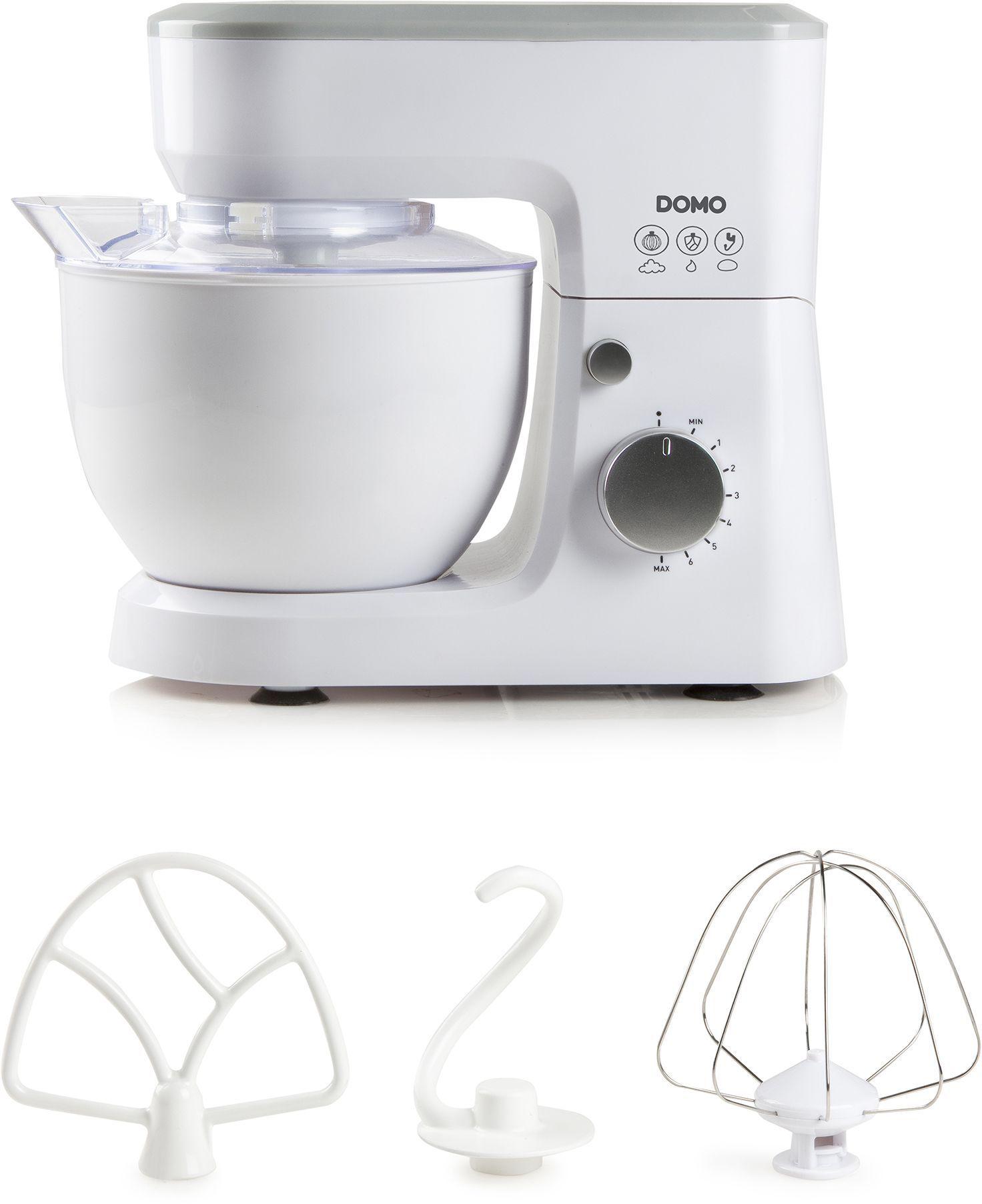 Joom Domo Weiß Robot Pâtissier - Do9241kr - 600 W - 6 Vitesses - 4 L - Blanc