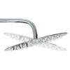 Double Head Shower Set with Handheld Shower Head Stainless Steel