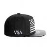 Usa American Flag Adult Unisex Flat Edge Hat Spring And Autumn Hip Hop Hair Baseball Cap