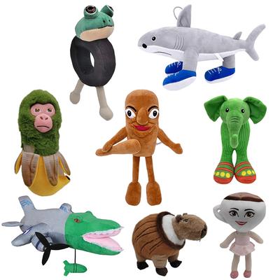 NEW Tralalero Tralala Plush Funny Tung Sahur Plushie Cute Tralala Tralala Stuffed Doll Soft Decor Pillow Collection Toy Gift