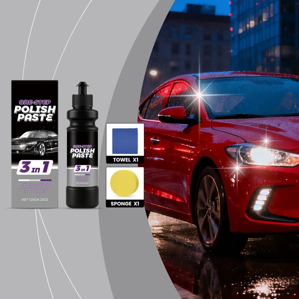Car Paint Care Paste Coating Maintenance Polishing And Cleaning Cream