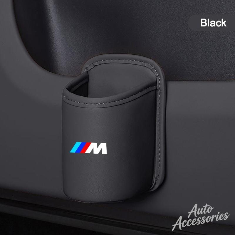 High Quality Car Water Cup Box Back Seat Drink Rack Storage Leather Accessories For BMW E39 F30 E36 E87 E90 X1 X3 X4 X5 M1 M2 M3