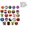Hand Knitted Beanbag Balls Set Soft Filled Throwing Juggling Balls for Kids Adults Colorful Cotton Yarn Footbag for Coordination Outdoor Play