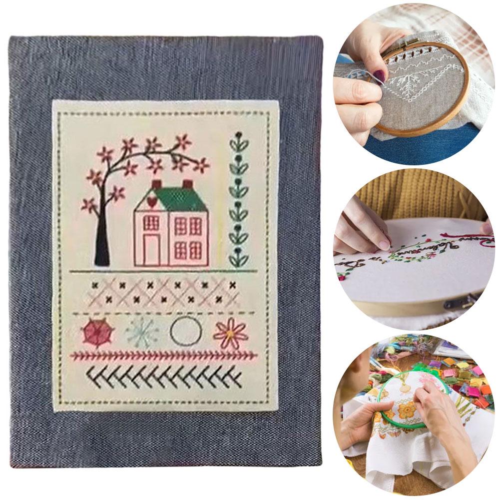 DIY Stitch Book A Comprehensive Guide To Sewing and Embroidery Creative Embroidery Stitches Book for Beginners and Enthusiasts