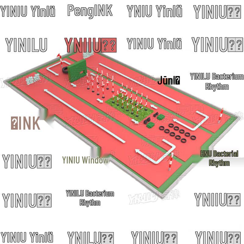Yinlv Zewnętrzny Tor Przeszkód 400m Flaga Zwrotna