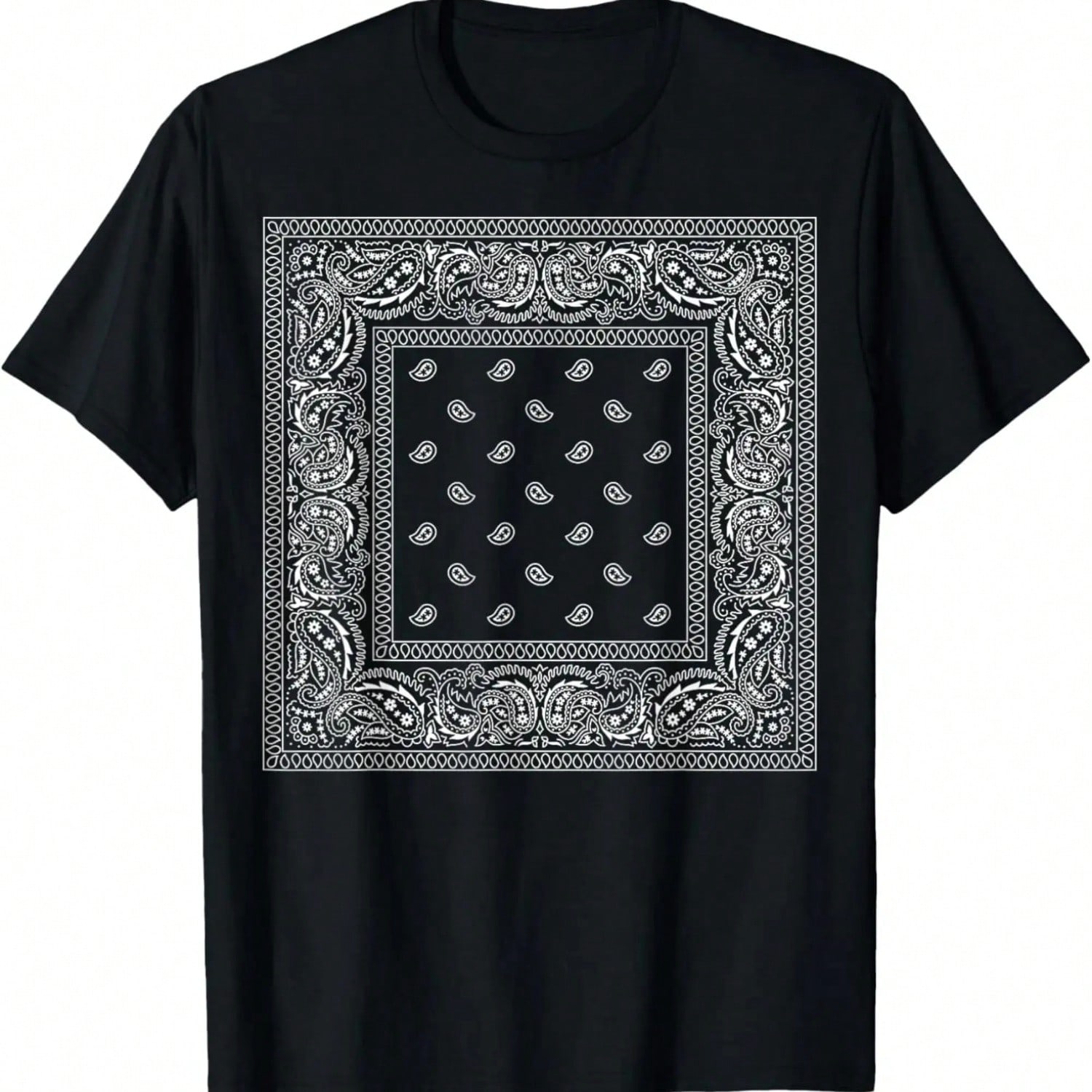 Or Dark Bandanna T-Shirt S