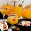 Halloween Pumpkin Ghost Stickers Cute Waterproof Self Adhesive Decorative Paper Stickers for Party Home Window Decor Halloween