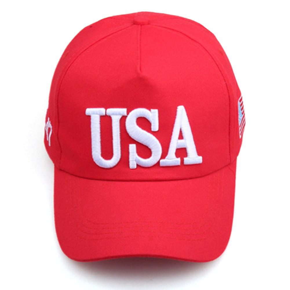 Trump 2024 USA Hat Fashion Baseball Cap Adjustable President Election Cap Embroidery Dad Hat Trump Hat for Outdoor Sports