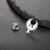 High-end European and American Retro Luxury Animal Brooch Set, Stainless Steel Material, Fashionable Trendy Souvenir, Suitable