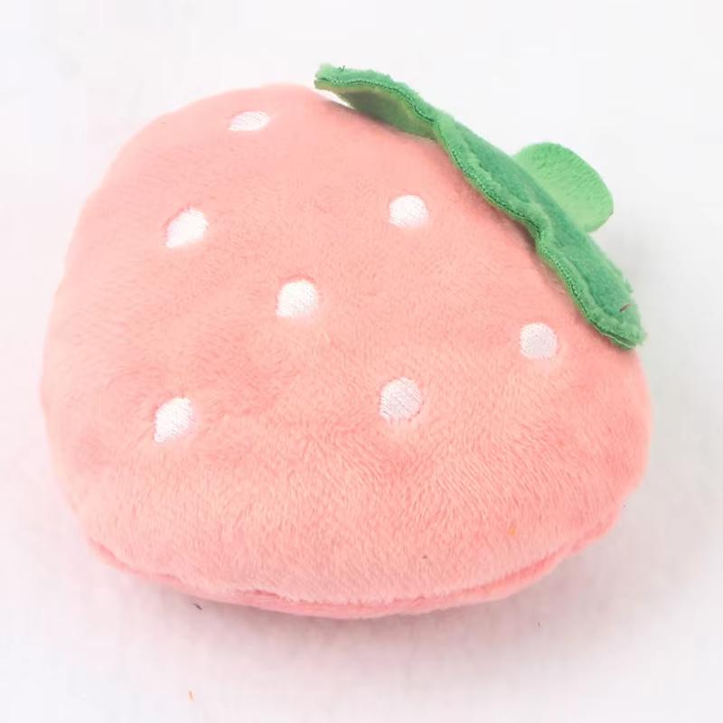 

1/2/3/10pcs Strawberry Candy Elephant duck Pet Dog Toys Safe Durable Dog Chew Toys Resistant Puppy Molar Cleaning Teeth Doll set