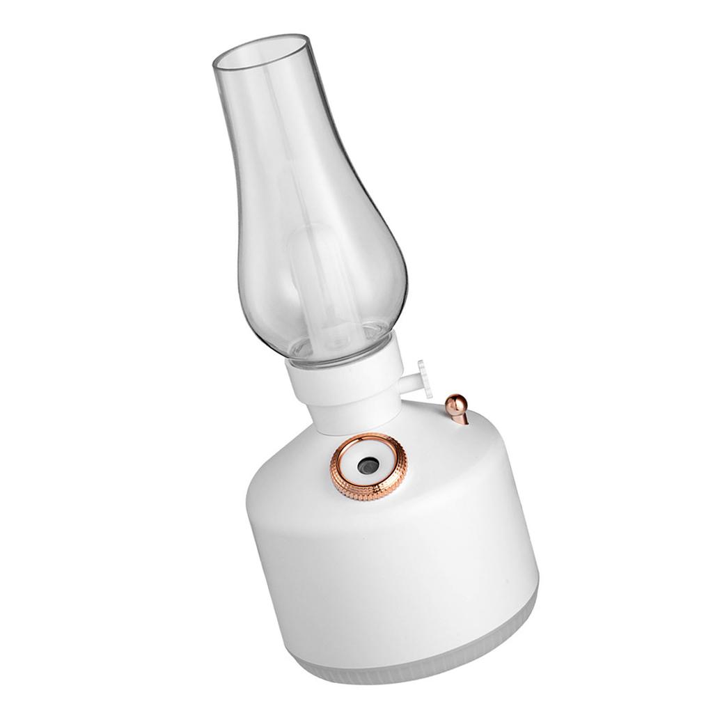 Vintage Light Humidifier Quiet USB Charging Dimmable Small   Diffuser Humidifier Desk Lamp for Bedroom   Living Room