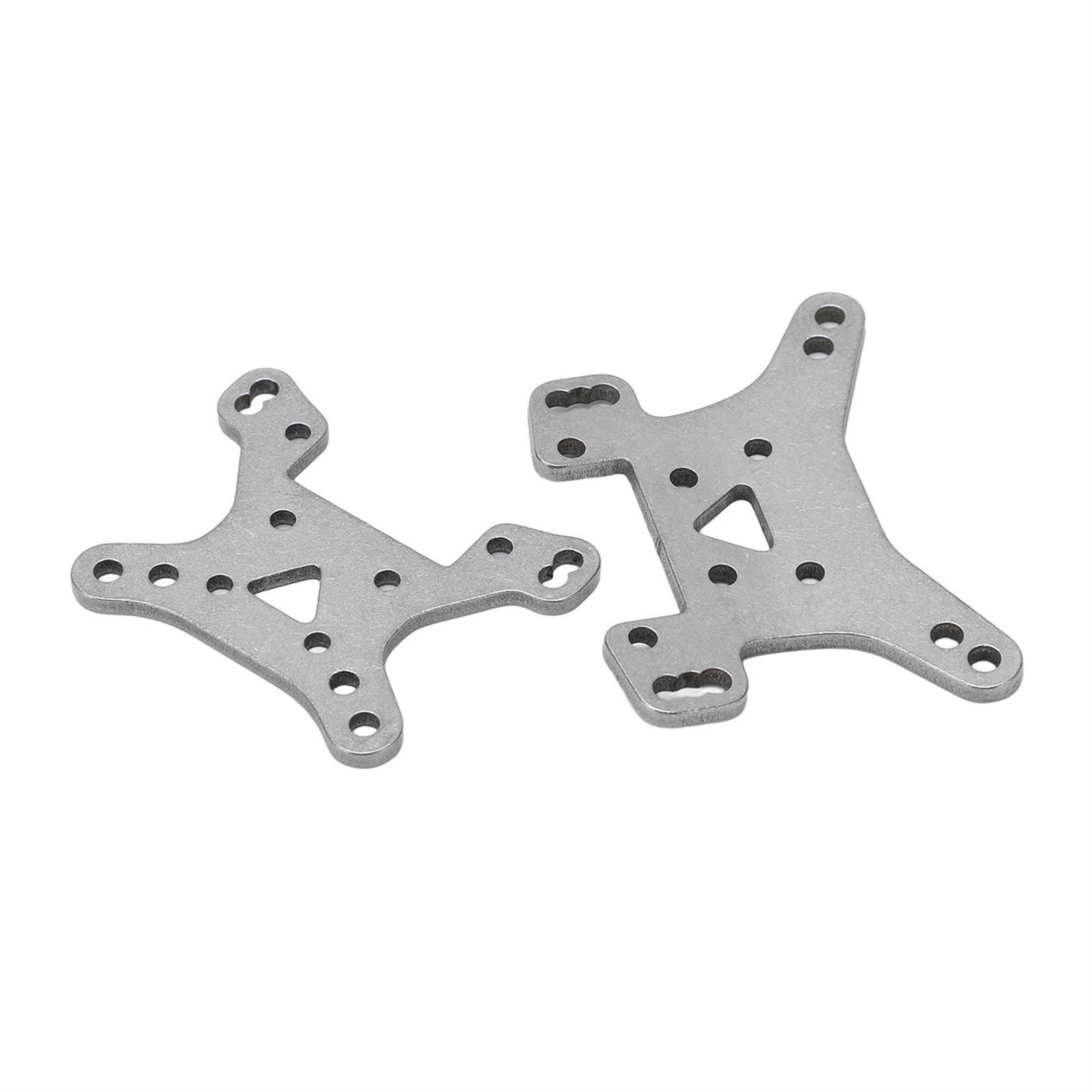 

1/14 RC Car Front Rear Shock Tower Set Adjustable Angle Height Aluminum Alloy for WLtoys 144001 144002 144010