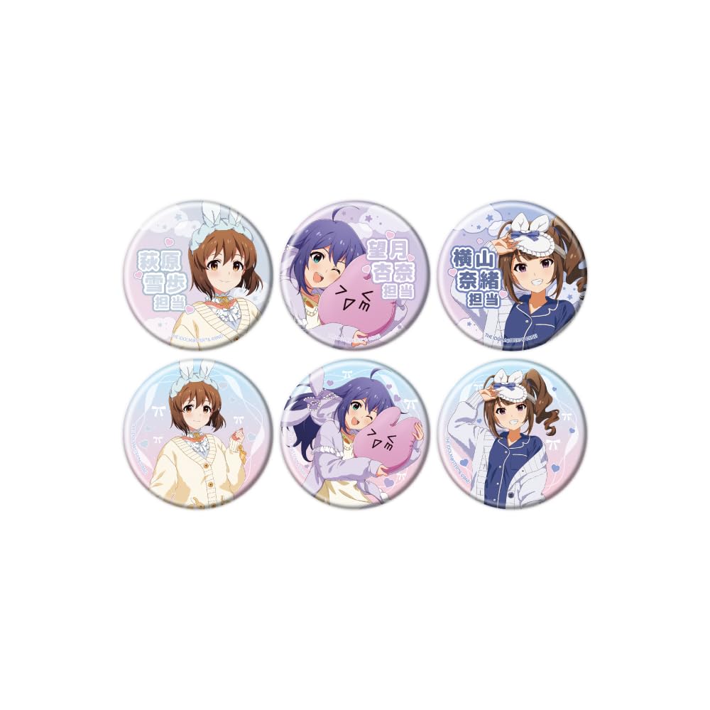 

THE MILLION 12 Usafuwa Can Badge Complete Set of iDOLM@STER LIVE! Dreamy! ver. [Original Illustration] (Box 6)