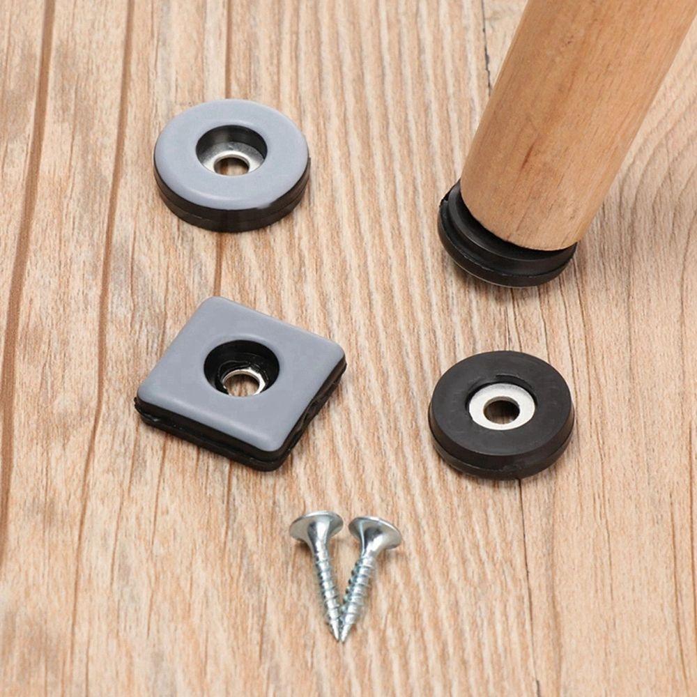 Защитная накладка на ножку стула Мебель с винтами Защитная накладка на ножки Скользящий коврик Защитная накладка на землю 25mm-E