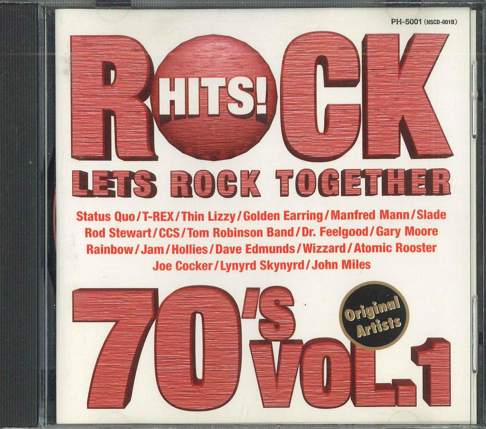 

CD РАЗНЫЕ ИСПОЛНИТЕЛИ - Рок-хиты! 70-е Vol.1 PH5001 NEWSOUND Японский Рок Б/У