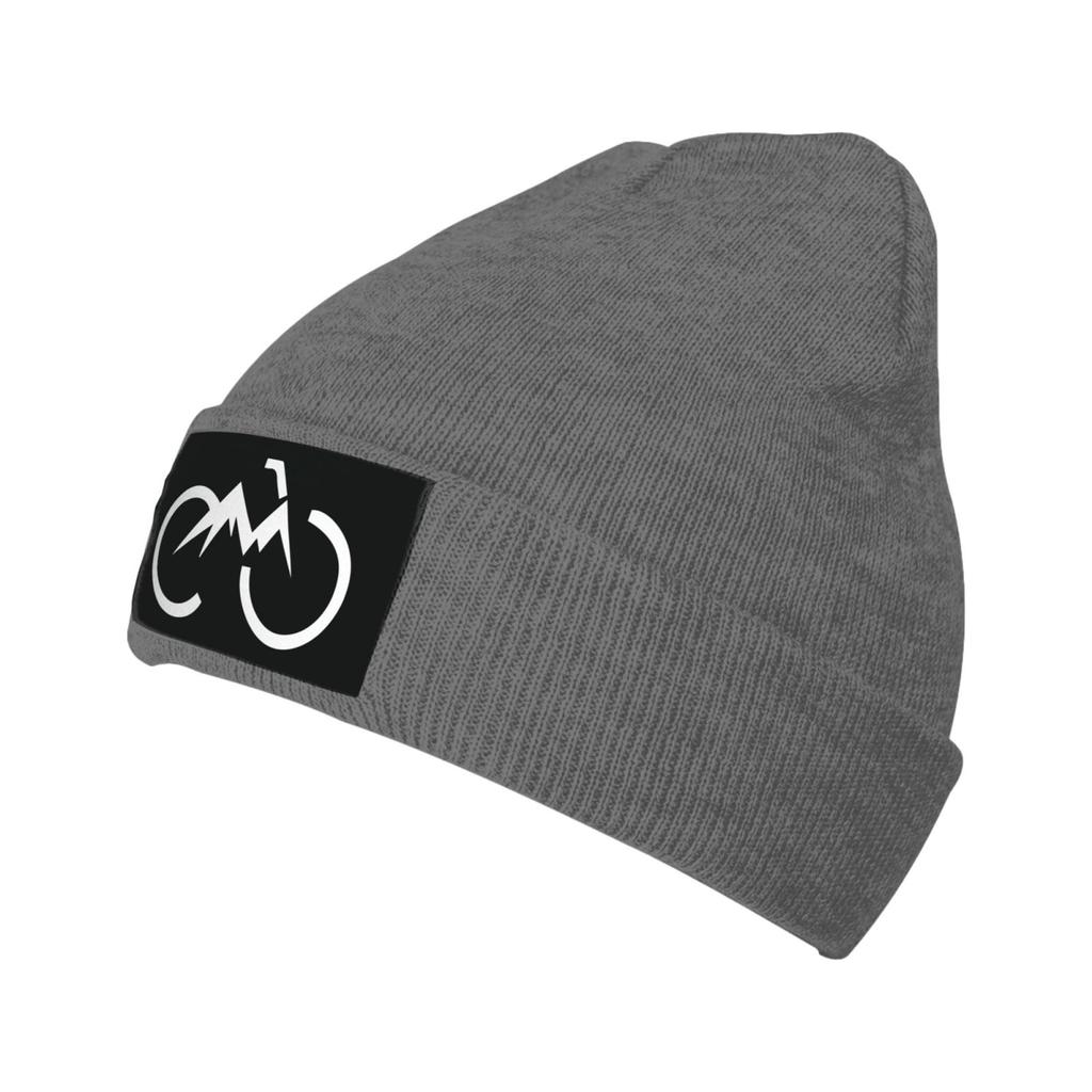 Mountain Bike Unisex Adult Knit Beanie For Unisex Women Warm Snug Hat Cap Knitted Hats