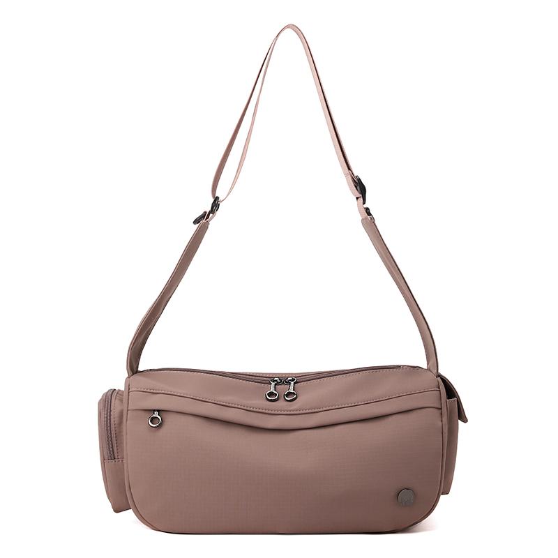 

Сумка-тоут Легкая нейлоновая сумка через плечо Большой вместимости Сумка кроссбоди розовый