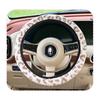Winter Warm Plush Anti Slip Universal Car Steering Wheel Protection Cover