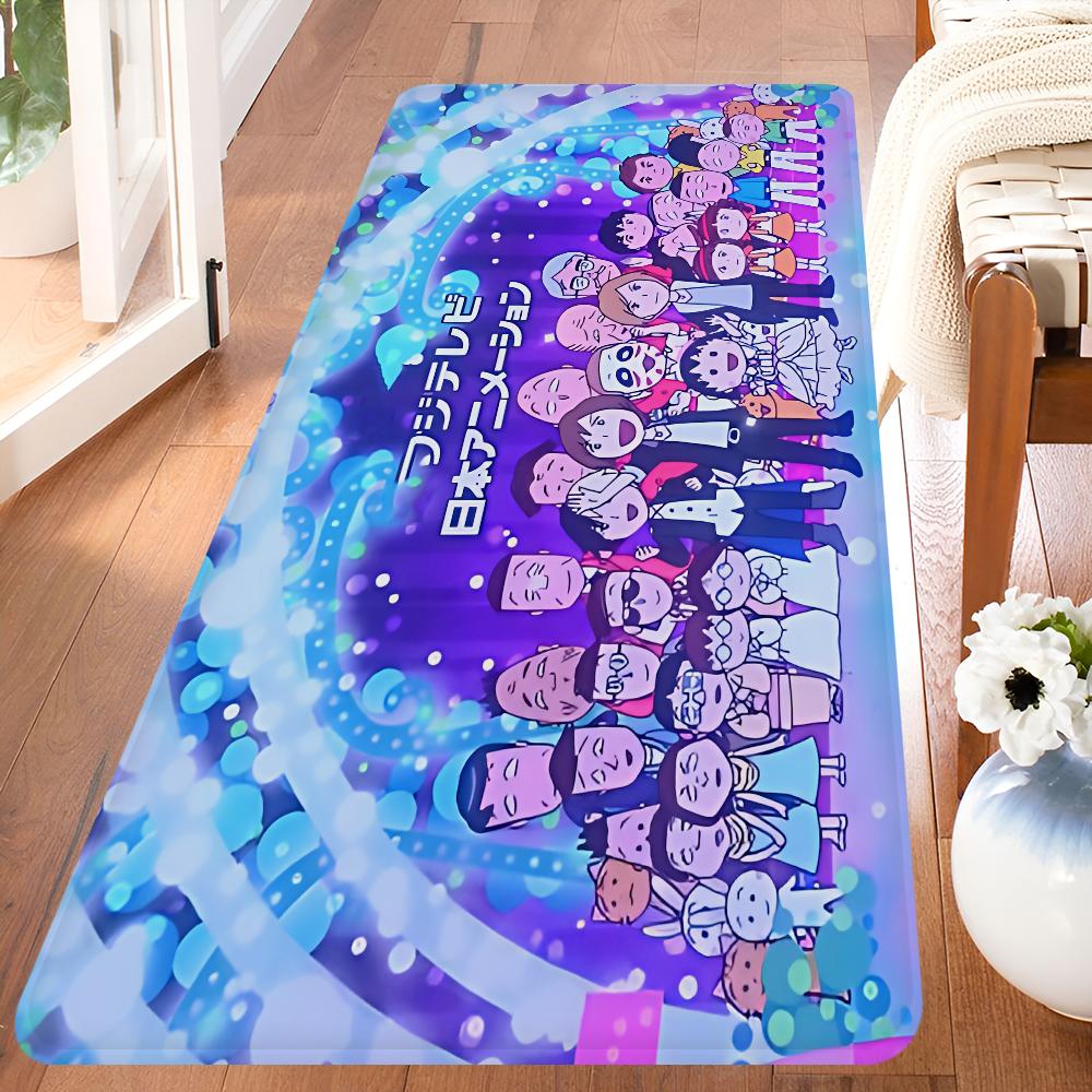 Anime C-Chibimaruko C-han Floor Mat INS Style Soft Bedroom Floor House Laundry Room Mat Anti-skid Household Carpets