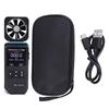 Handheld Digital Anemometer with Fan Professional Wind Speed and Temperature Meter 2.0 Inch Color Display