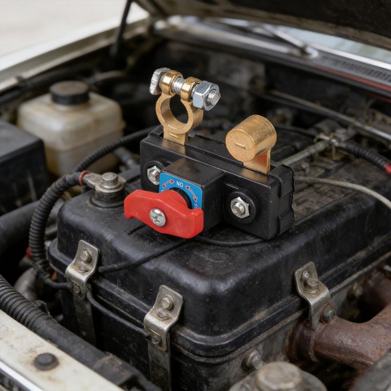 Quick Install Battery Isolator Switches With Emergency Shut Off Rotary Battery Switches Protects Electrical System