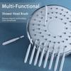 10 Pieces/set Bendable Shower Head Cleaning Brush Portable Mini Eyebrow Brush  Household