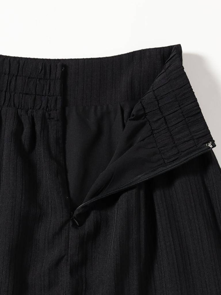 Skirt Jacquard Mermaid Skirt BLACK 1 [Raybeams] Women's