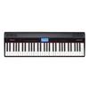 Roland GO:PIANO Entry Keyboard GO-61P Portable Digital Piano, 61 Keys, Bluetooth Compatible, Compact, Headphone Compatible, AC/Battery Powered, Black